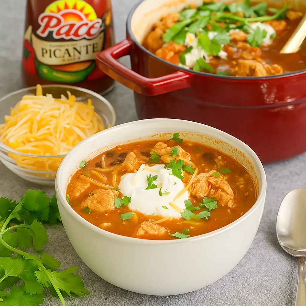 Chicken Salsa Soup