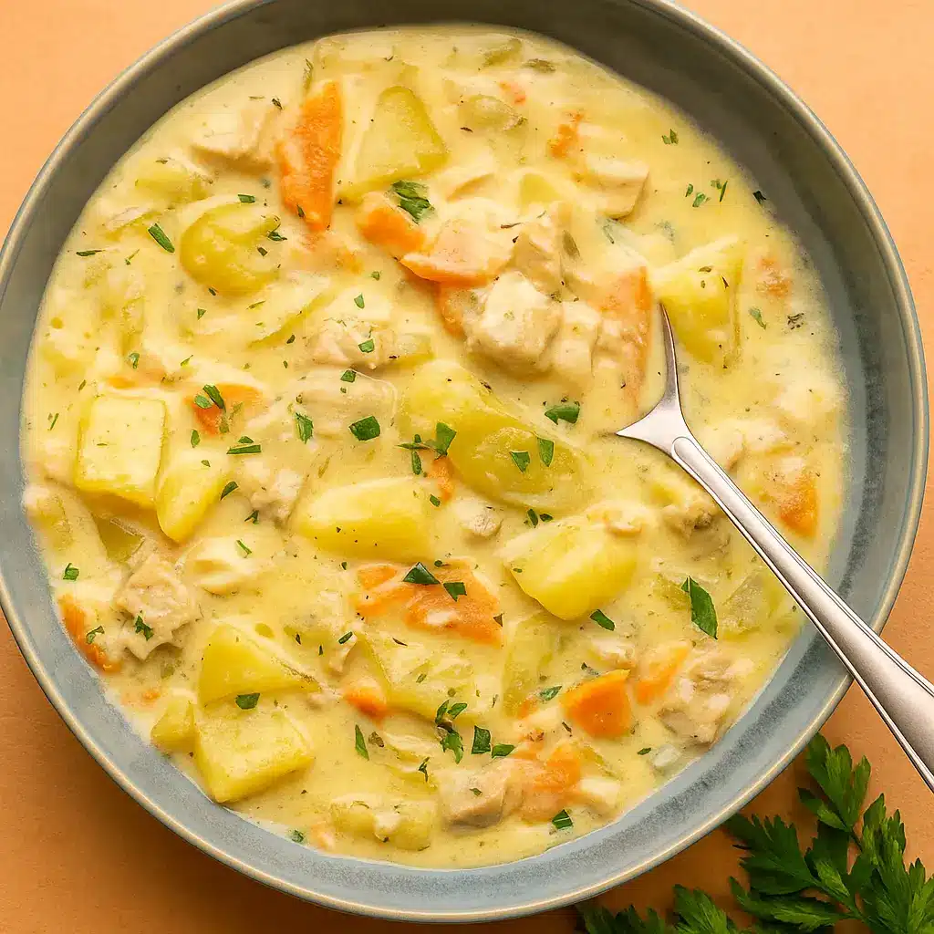 Leftover Turkey Soup