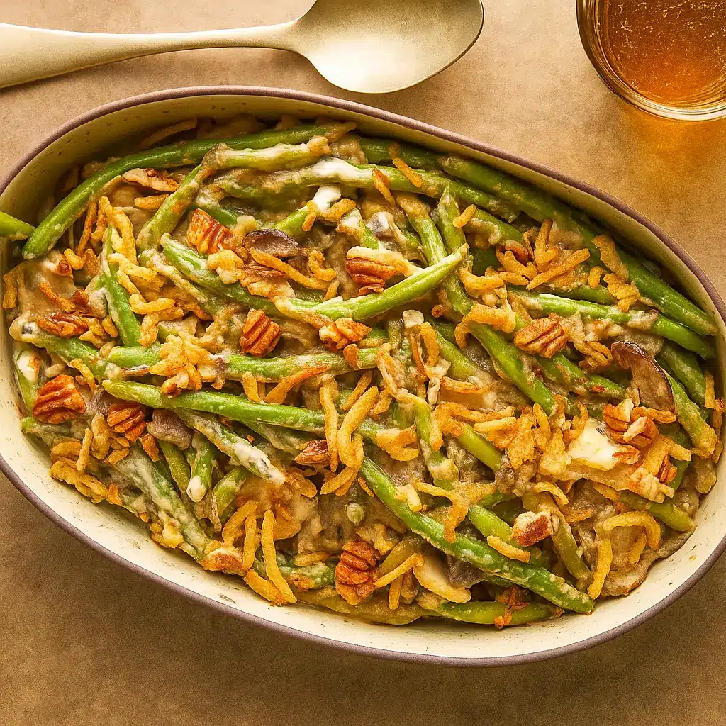 Slow-Cooker Green Bean Casserole