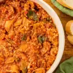 Unstuffed cabbage rolls in tomato sauce