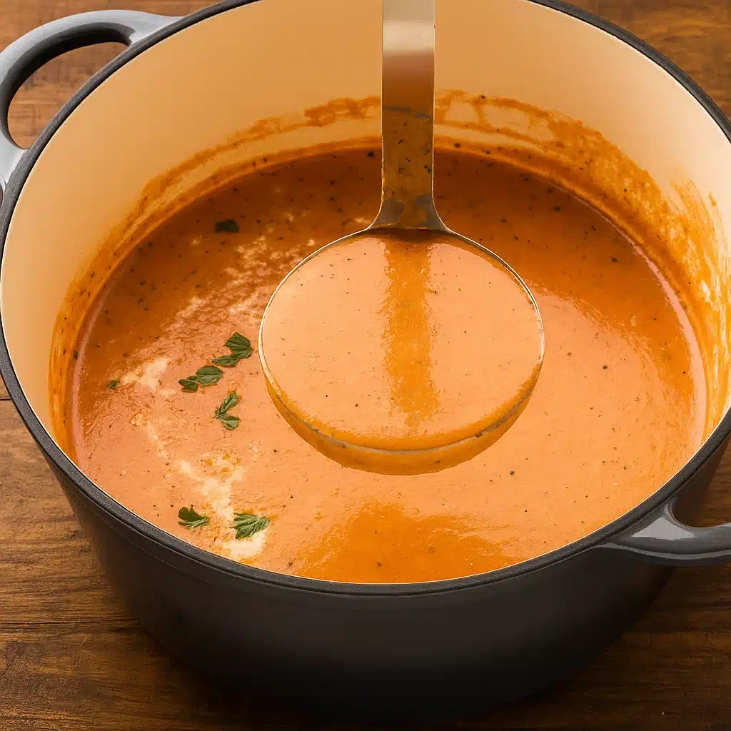 20 Minute Creamy Tomato Soup