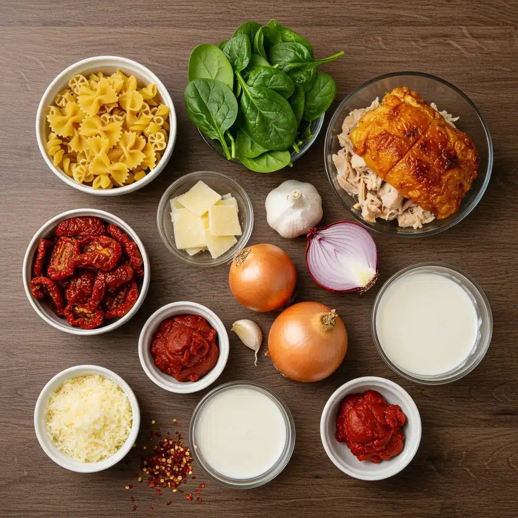 Ingredients for Marry Me Chicken Soup