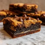Amazing Slutty Brownies with Cookie Dough and Oreo Layers