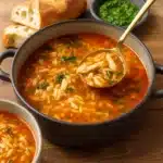 Chicken Orzo Tomato Soup Recipe