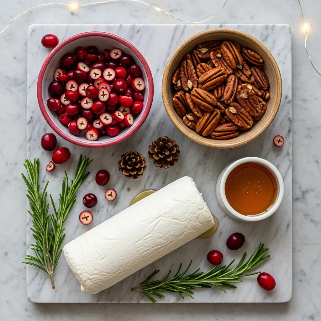 Cranberry Goat Cheese Appetizer ingredients