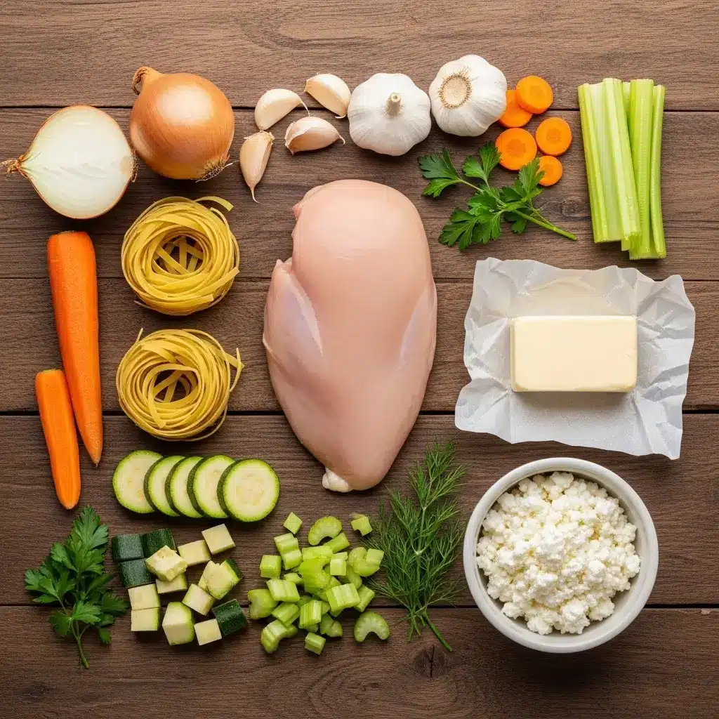 creamy-cottage-cheese-chicken-soup-ingredients