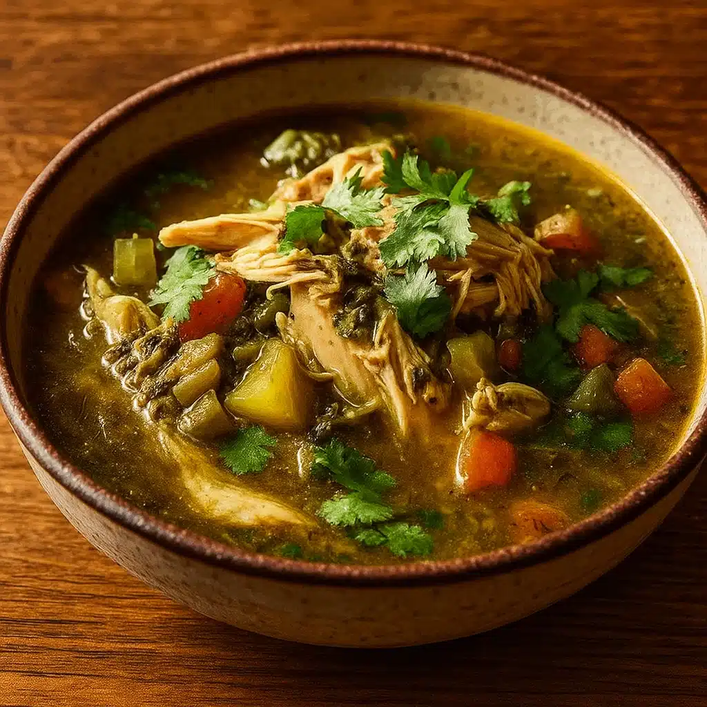 Green Chile Chicken Stew Recipe