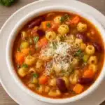 Hearty Italian Pasta Fagioli Soup
