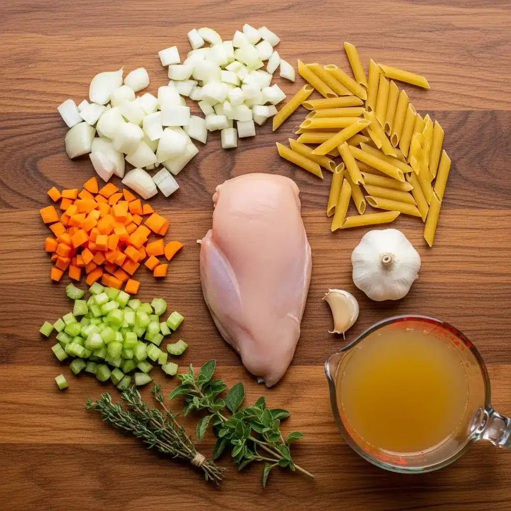 Ingredients for Healing Italian Penicillin Soup