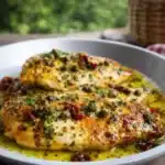 Mediterranean chicken breasts with lemon and herbs