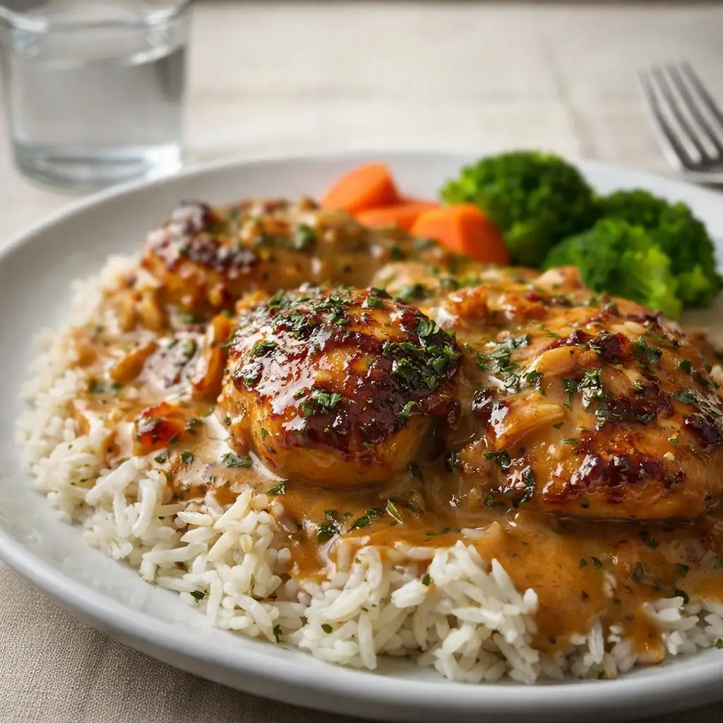 best-smothered-chicken-and-rice