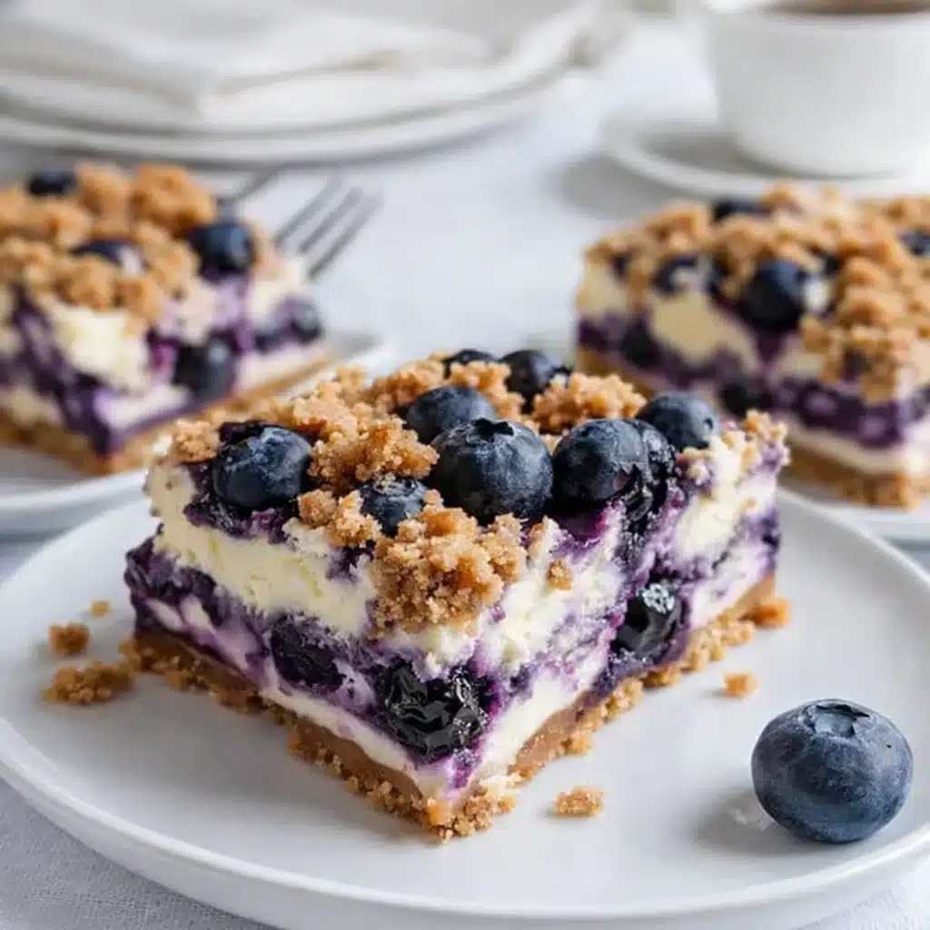 Blueberry Cheesecake Bars: A Heavenly Dessert You’ll Want Again and Again