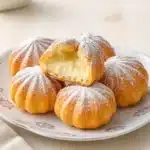 Bomboloni alla Crema Italian Cream-Filled Doughnuts