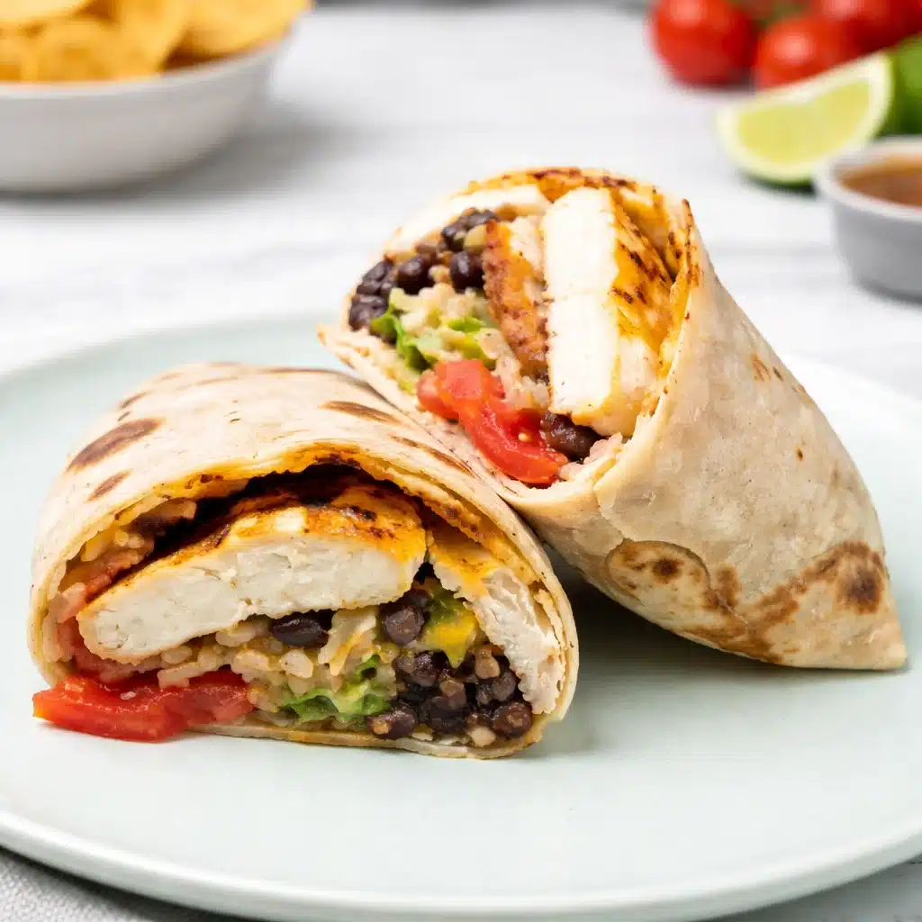 Chipotle Ranch Grilled Chicken Burrito Recipe