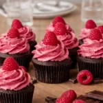 chocolate-raspberry-cupcakes