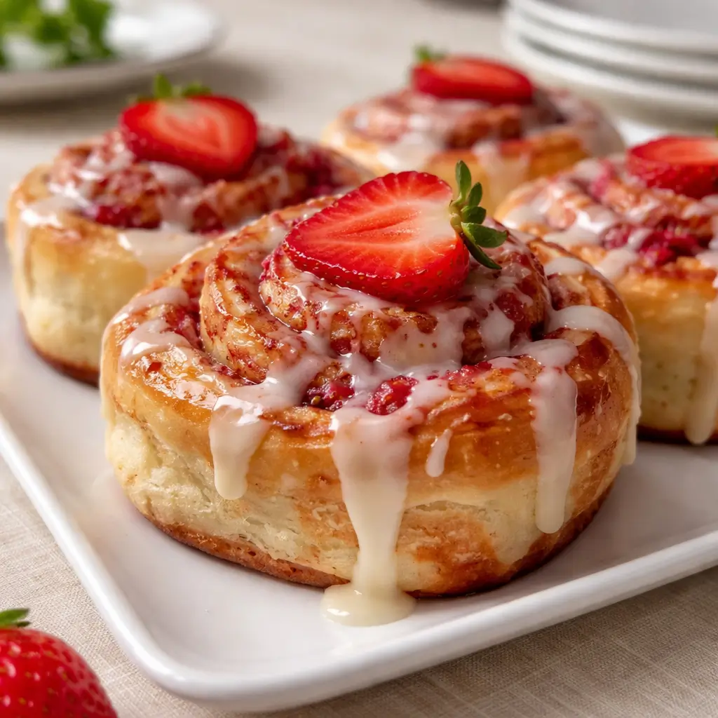 Easy Strawberry Cheesecake Cinnabon Rolls – The Perfect Homemade Treat