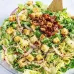 5-Minute Lemon Parmesan Lettuce Salad