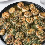 Garlic Butter Scallops with Lemon and Parsley