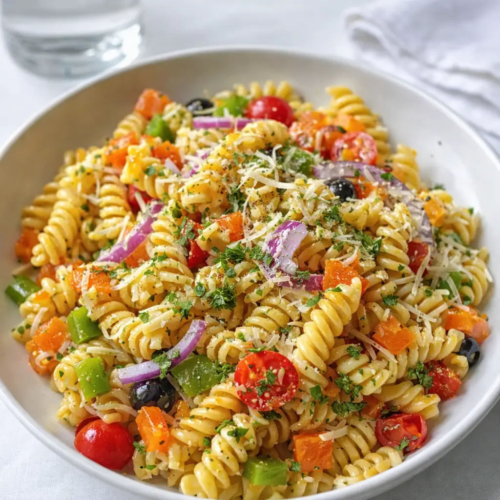 Olive Garden Copycat Pasta Salad recipe