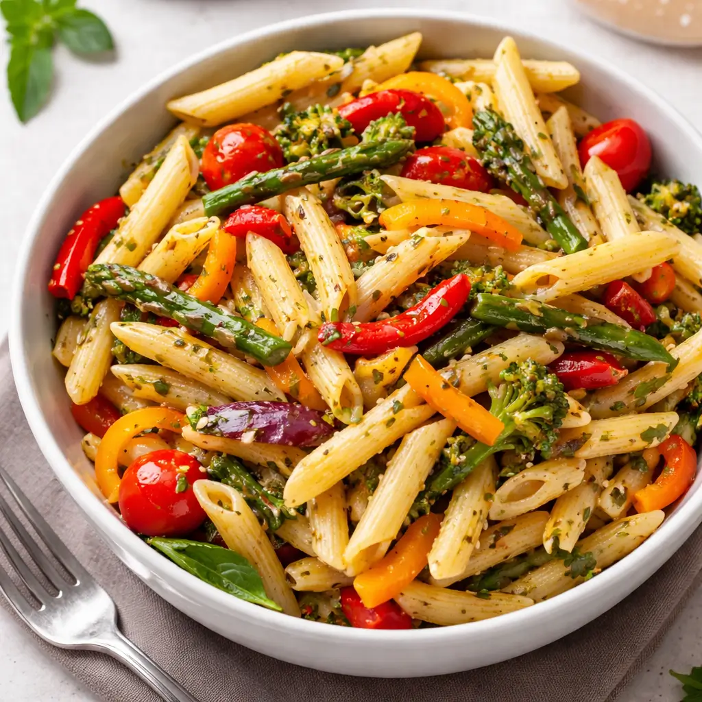 Pasta Primavera easy weeknight vegetable pasta