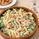 Ranch Pasta Salad creamy side dish with veggies