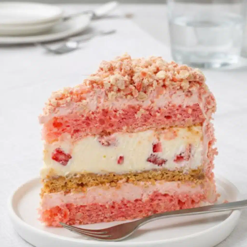 Strawberry Shortcake Cheesecake Recipe – A Sweet Showstopper for Any Occasion