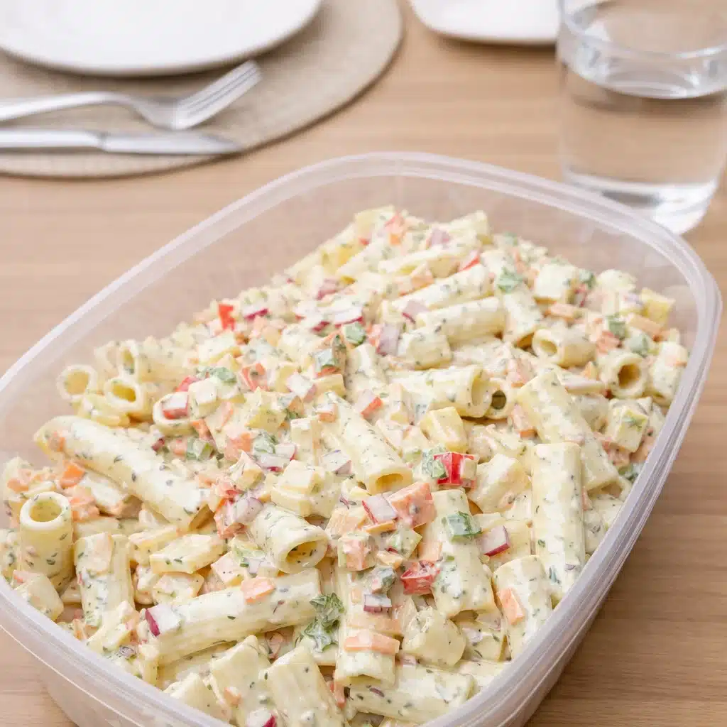 Cheddar Sour Cream Macaroni Salad – Creamy Deli Favorite Recipe