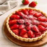 The Easiest Fresh Strawberry Pie with fresh berries