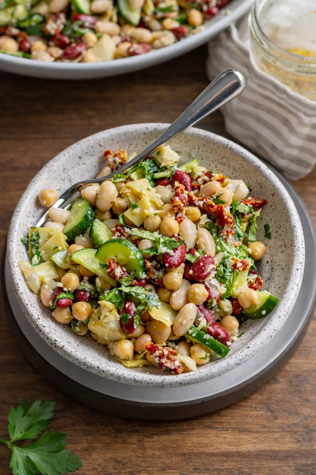 Healthy and High Protein Three Bean Salad – Quick and Flavorful Lunch