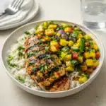 Honey Lime Chicken with Mango Salsa recipe