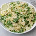 Lemon Basil Parmesan Pasta Salad