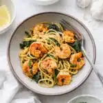 lemon-garlic-shrimp-pasta-with-spinach