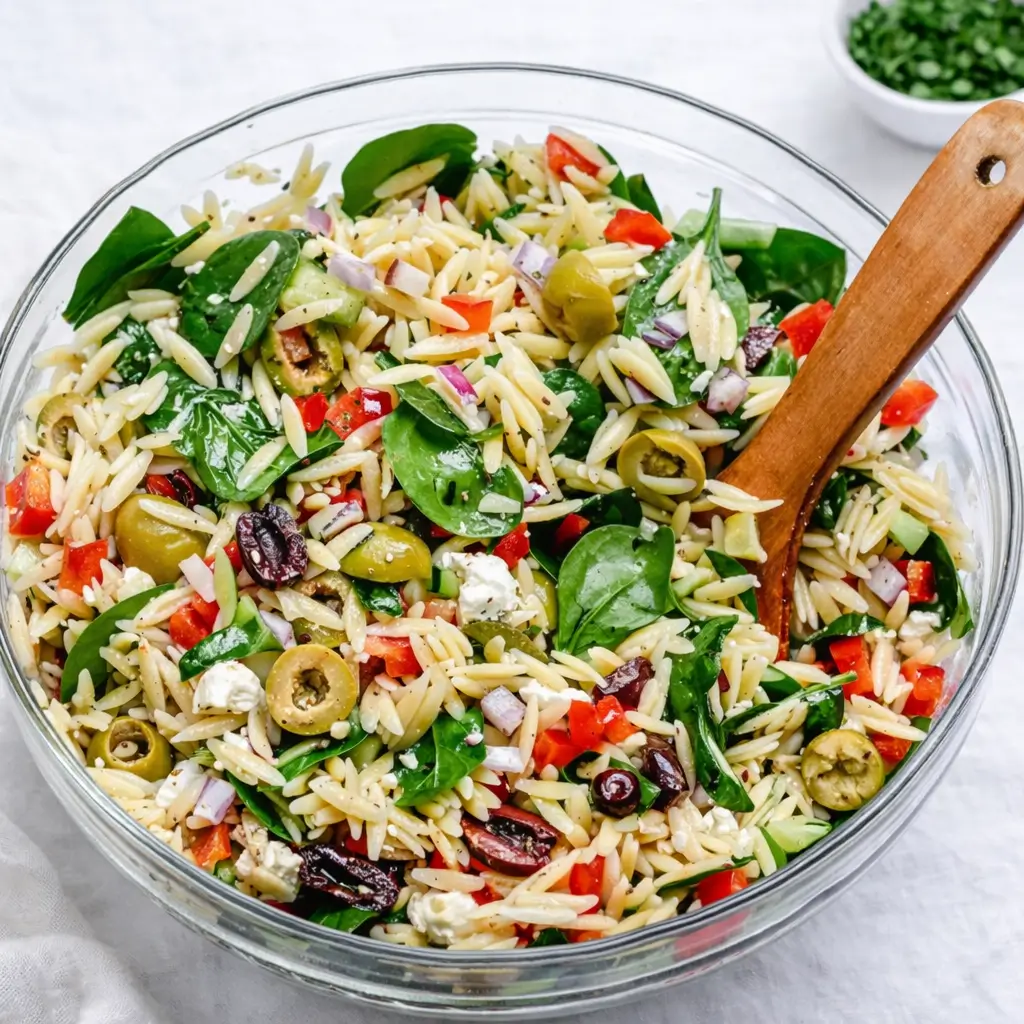 Mediterranean Orzo Salad: Easy and Healthy