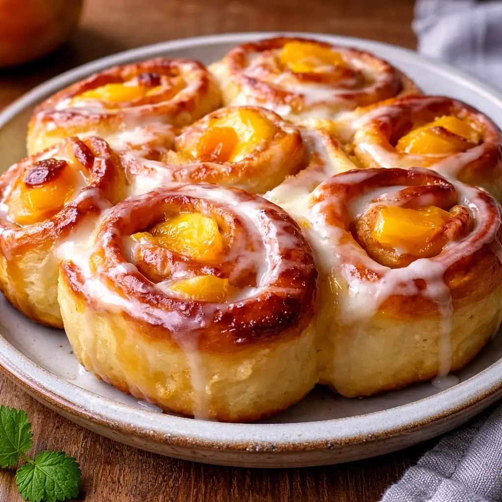 Peach Pie Cinnamon Rolls: 7 Secret Steps to Perfection