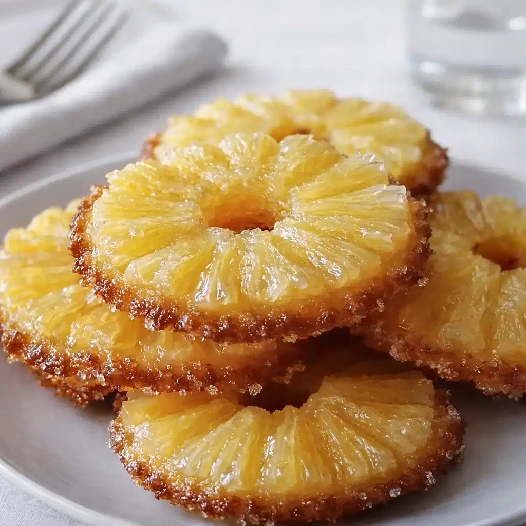 Pineapple Upside Down Sugar Cookies That Delight Every Bite