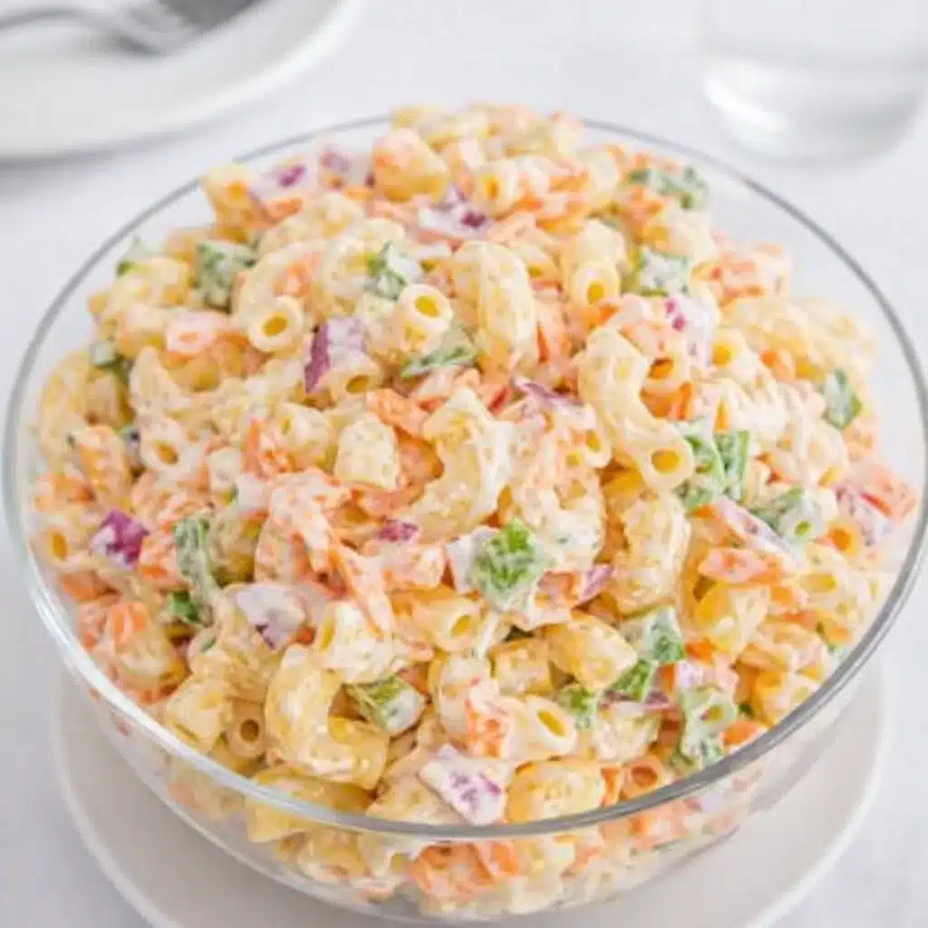 Sweet Macaroni Salad: A Potluck Favorite That Never Fails