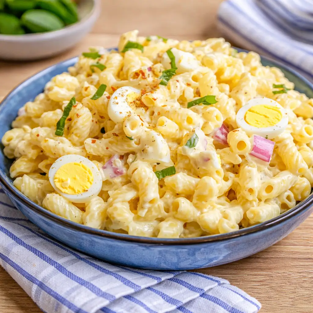 Deviled Egg Pasta Salad