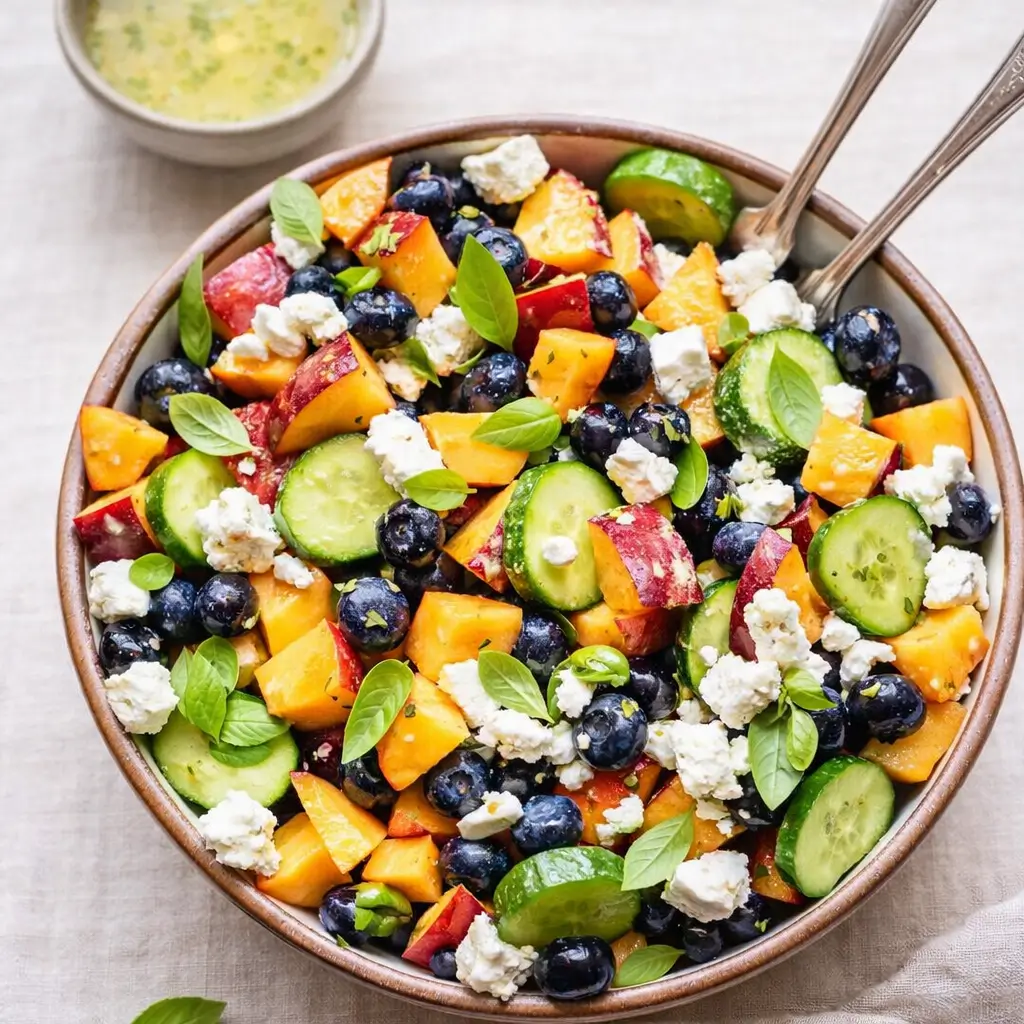Blueberry Peach Feta Salad: The Quick Summer Feast You Need
