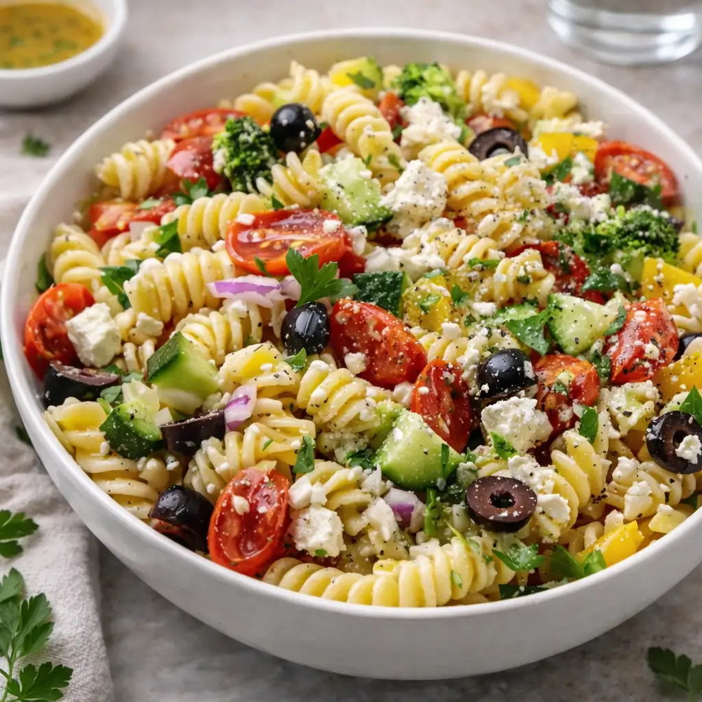 Creamy High Protein Pasta Salad: The Best 30-Minute Meal