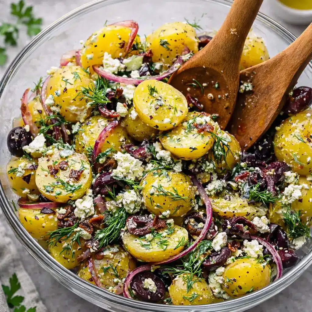 Olive Greek Potato Salad: A Quick &amp; Amazing Mediterranean Side